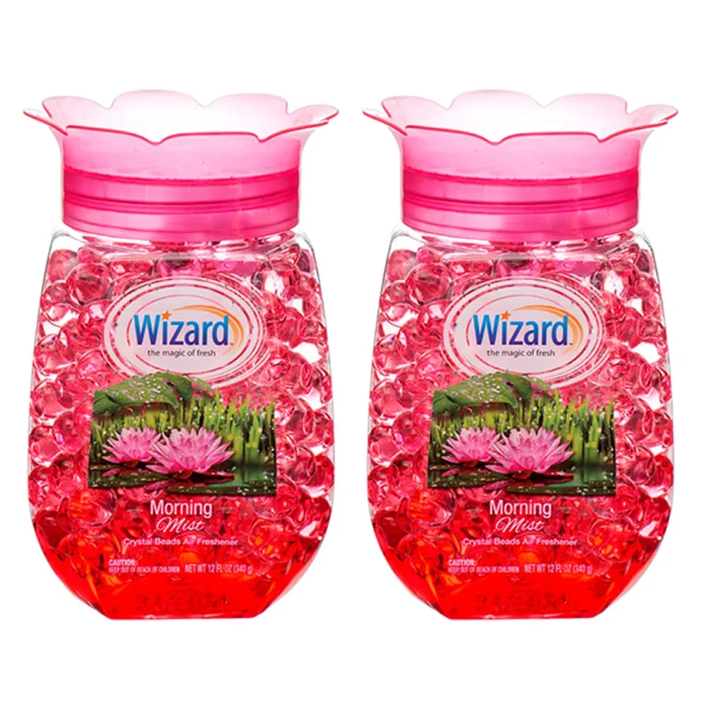 2 Odor Neutralizing Gel Beads Air Freshener Eliminator Pet Areas Bathrooms Boats