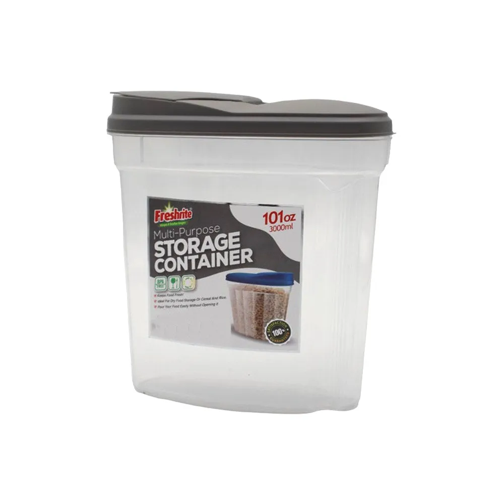 2pk Cereal Containers Bulk Food Storage BPA-Free Plastic Pantry Rice Pasta 101oz