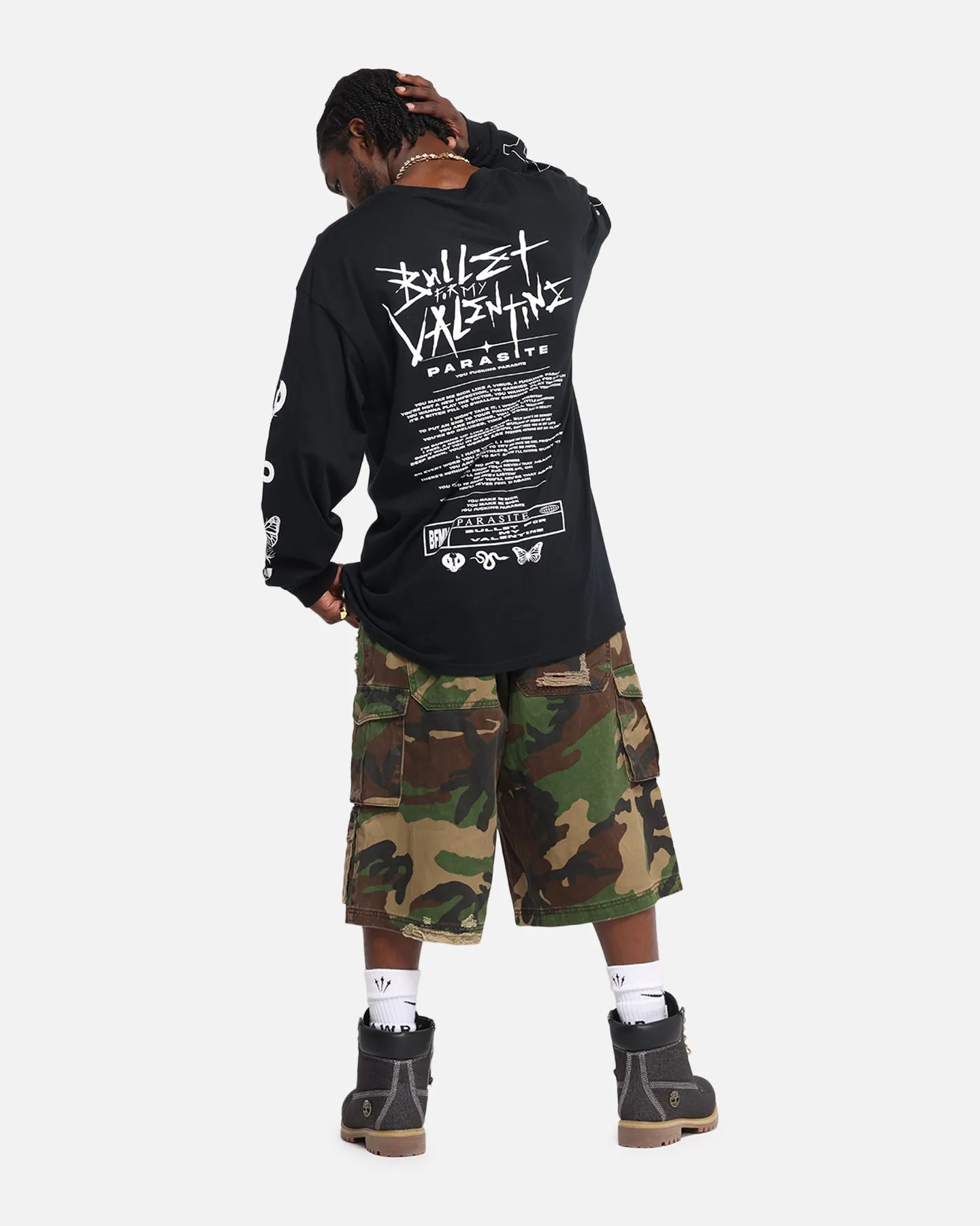 Bullet For My Valentine Parasite Long Sleeve T-Shirt Black