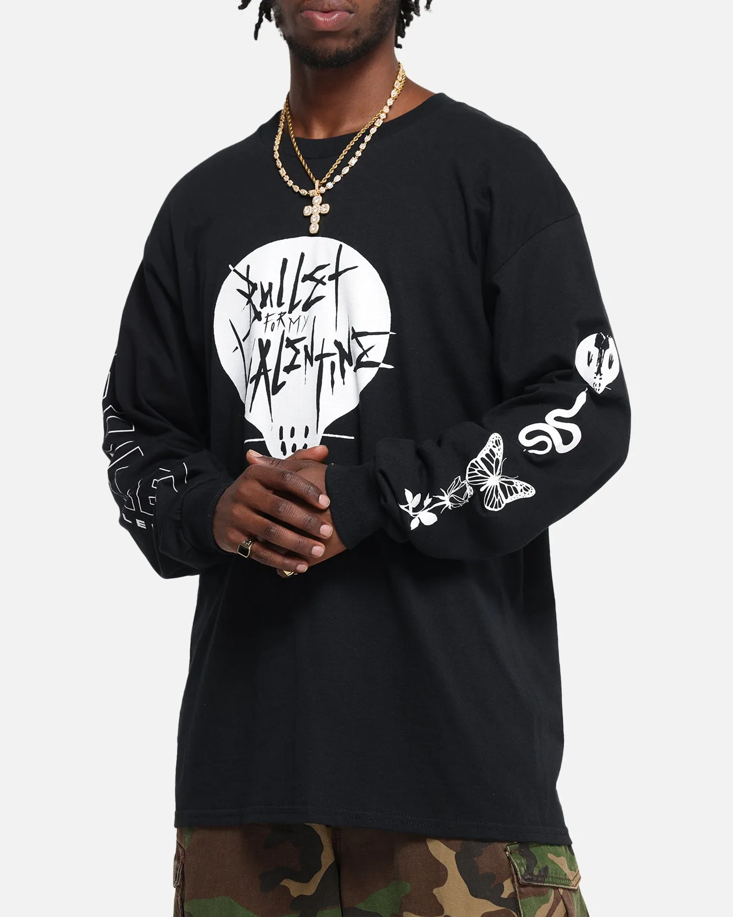 Bullet For My Valentine Parasite Long Sleeve T-Shirt Black