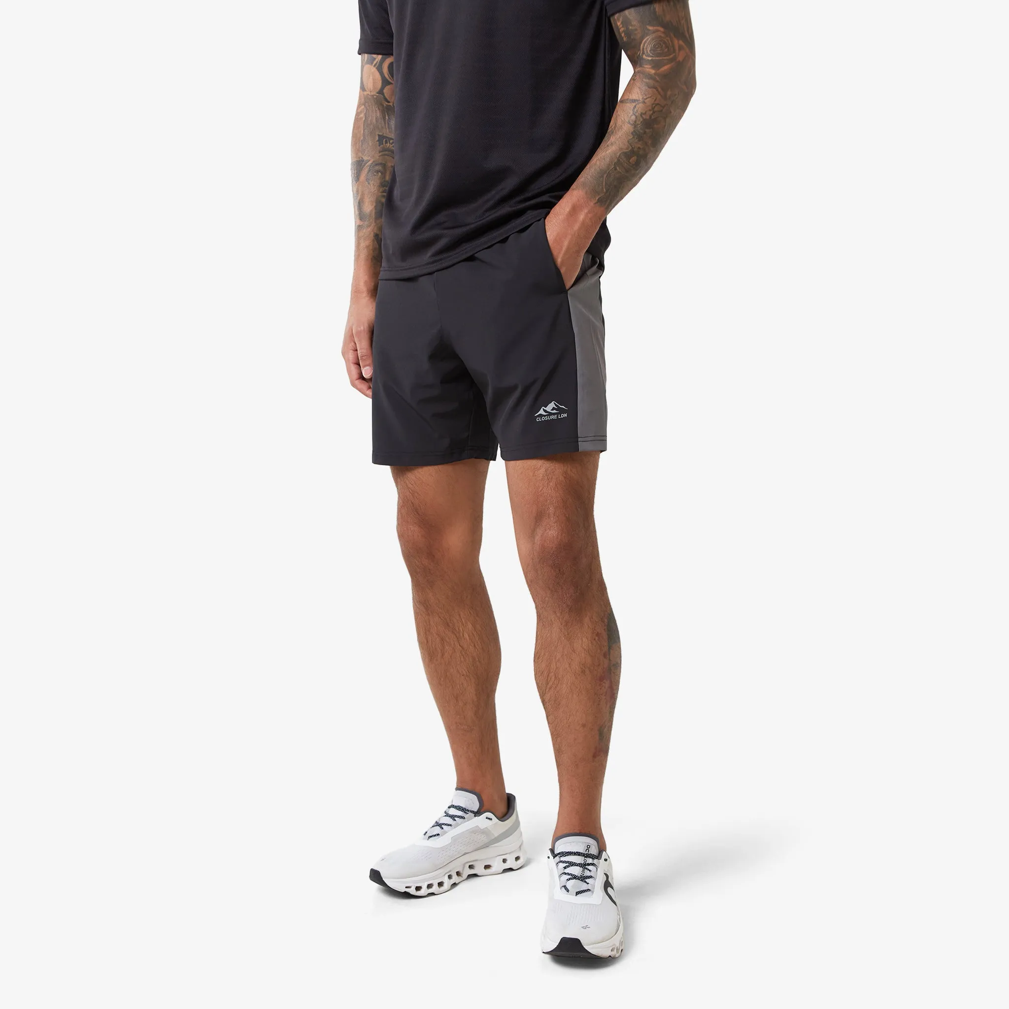 Core Cut & Sew Twinset | Black Grey