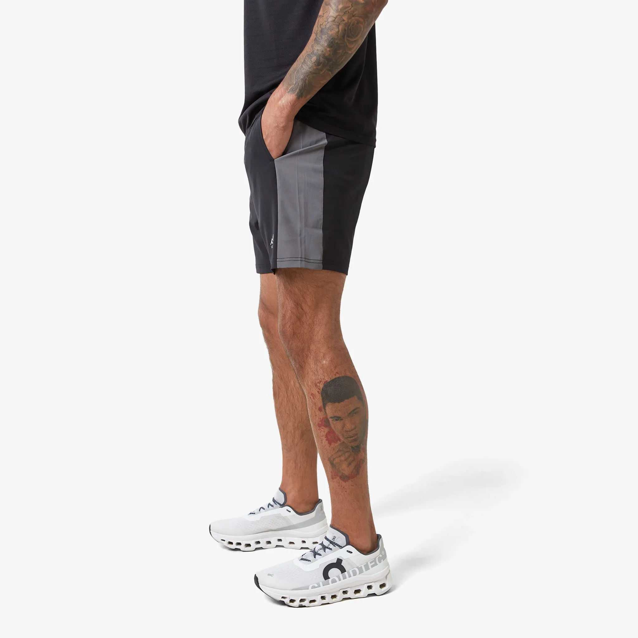 Core Cut & Sew Twinset | Black Grey