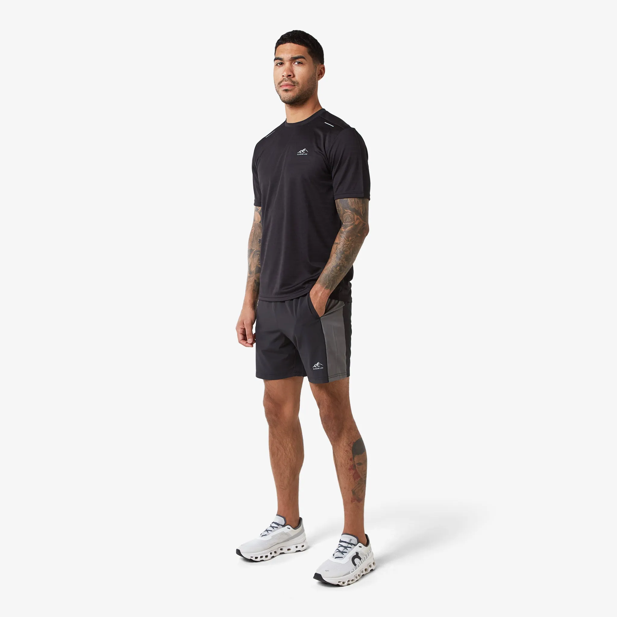 Core Cut & Sew Twinset | Black Grey