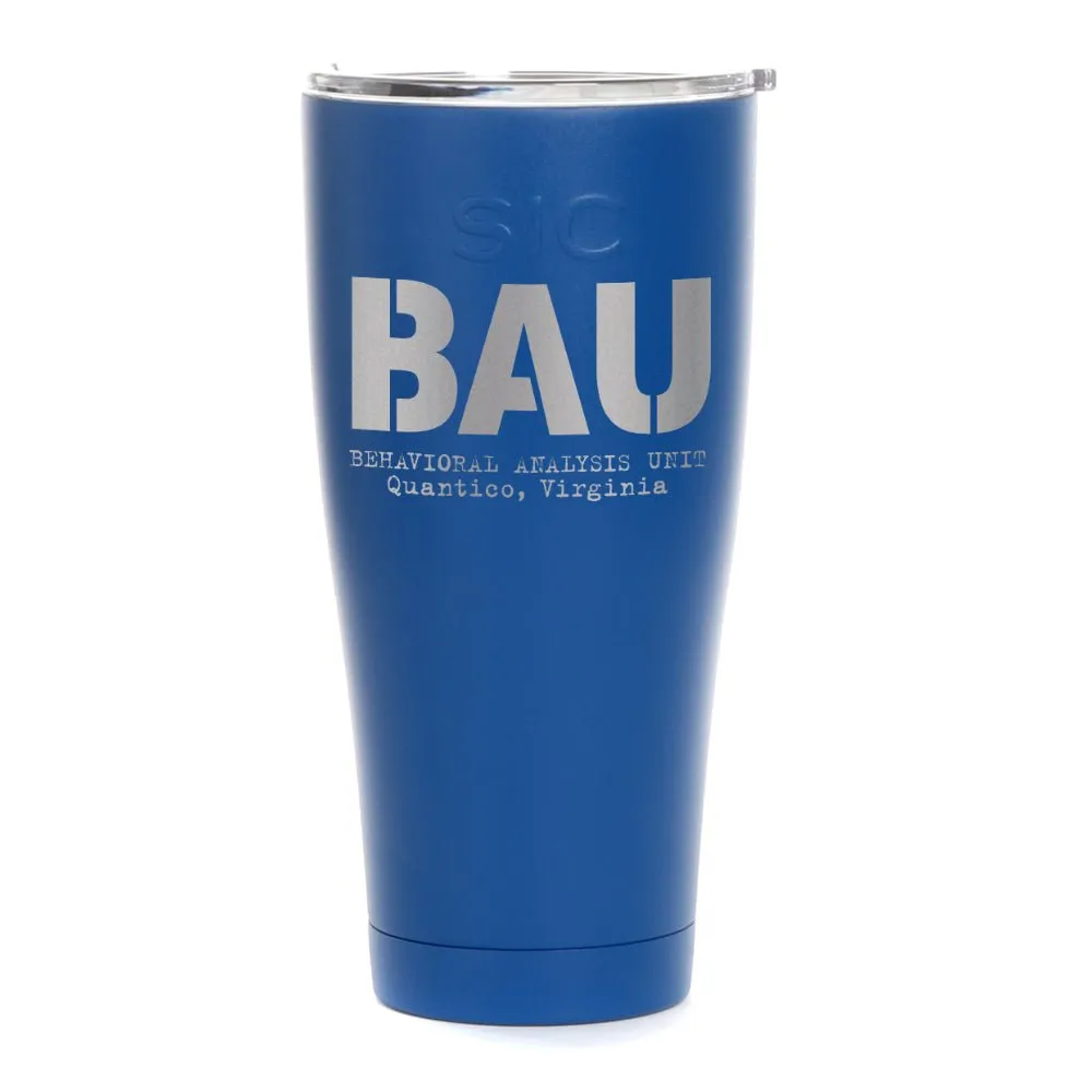 Criminal Minds BAU Laser Engraved SIC Tumbler