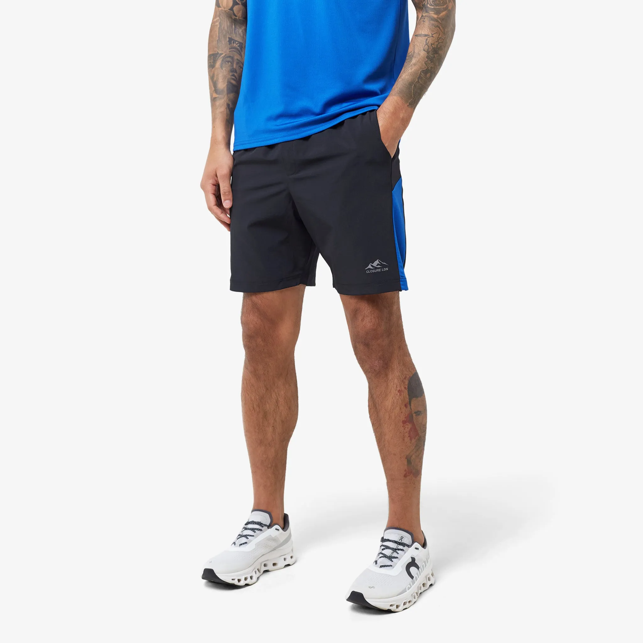 Cut & Sew Training Twinset | Cobalt