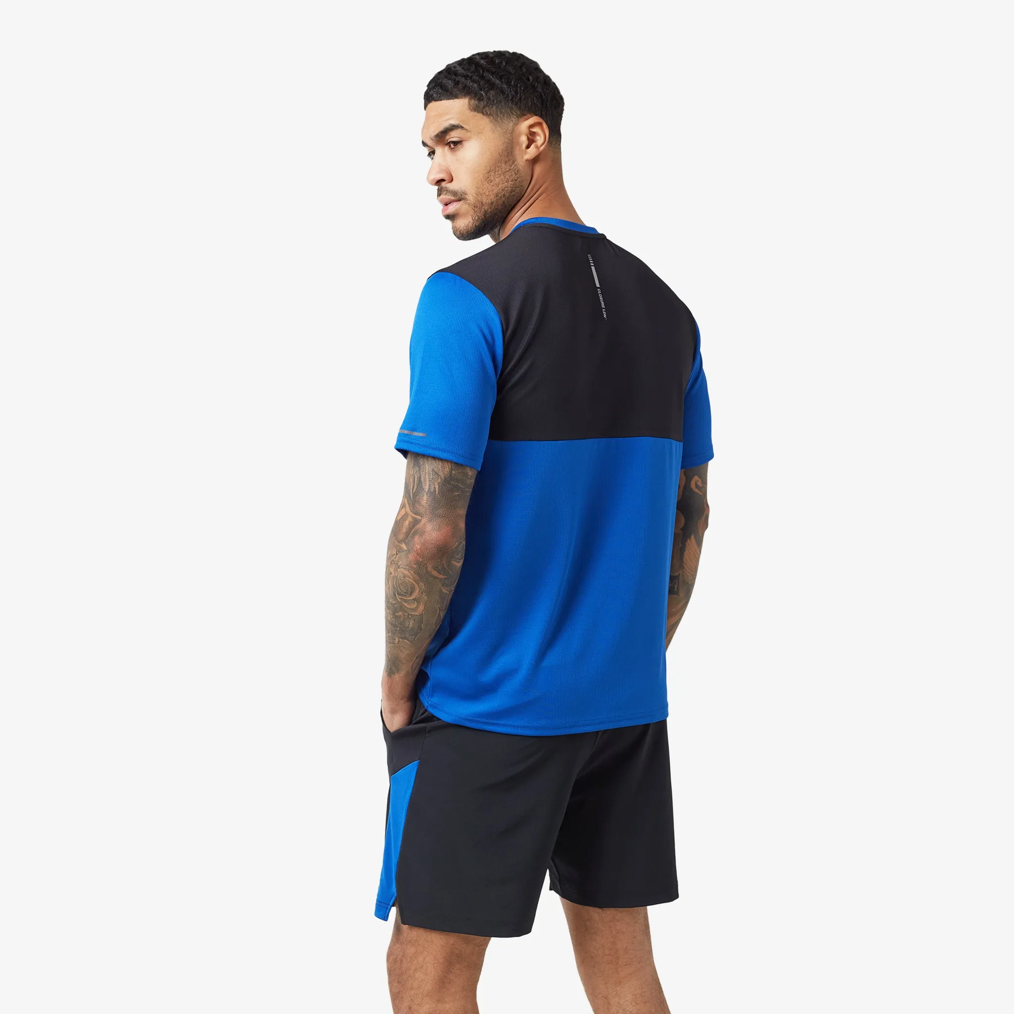 Cut & Sew Training Twinset | Cobalt