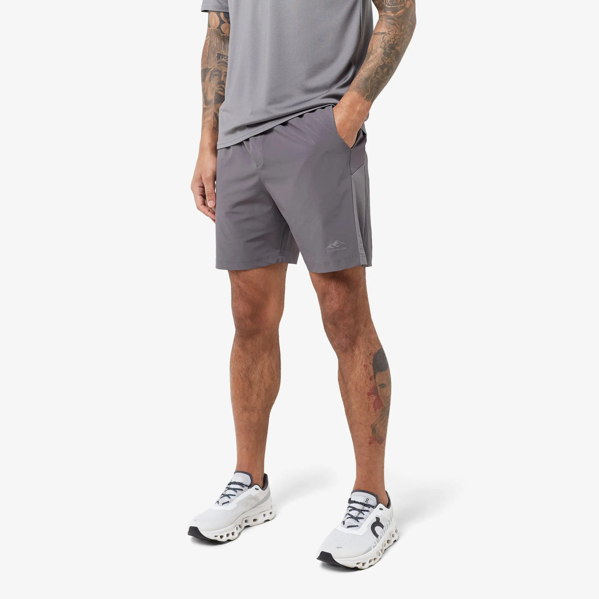 Cut & Sew Training Twinset | Grey