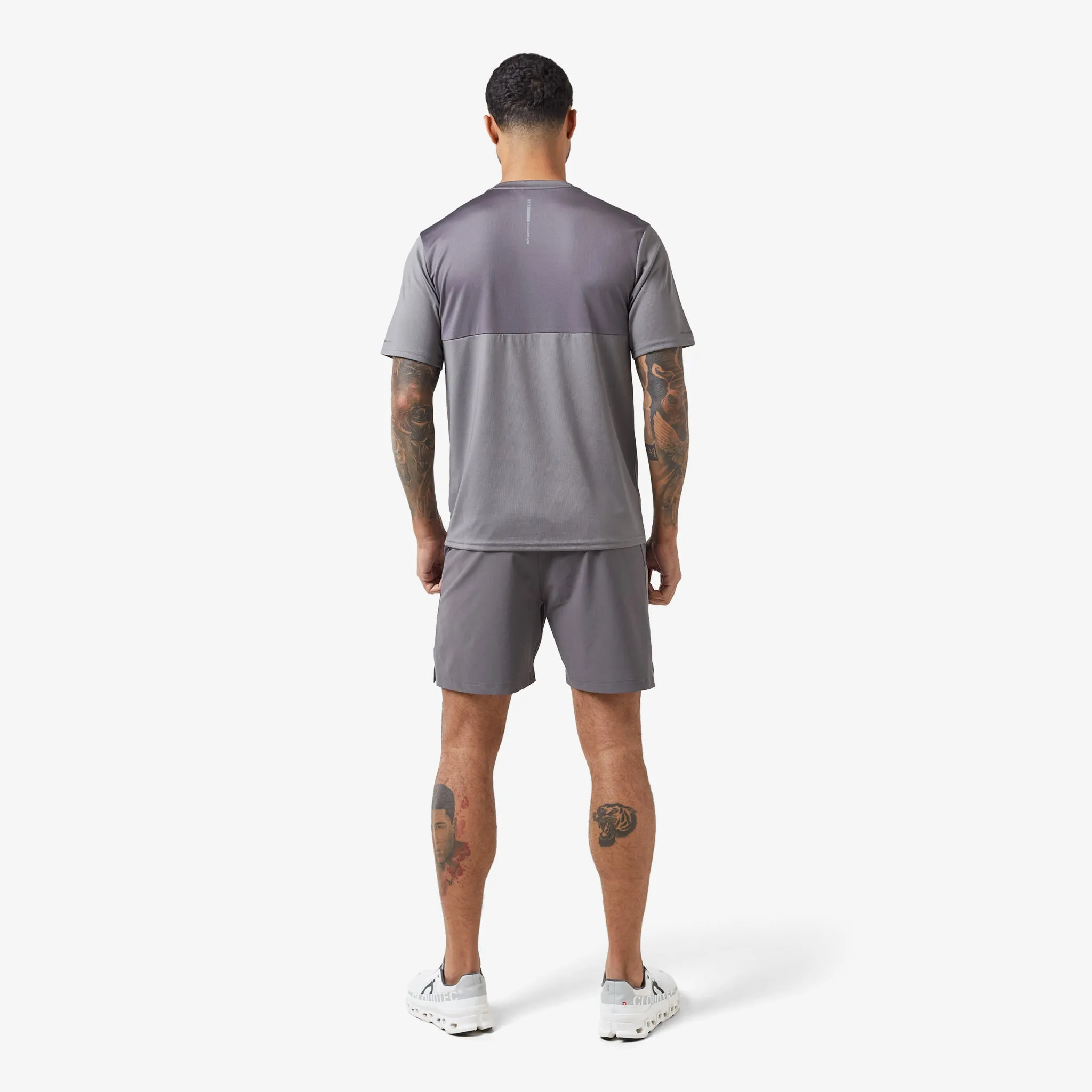 Cut & Sew Training Twinset | Grey