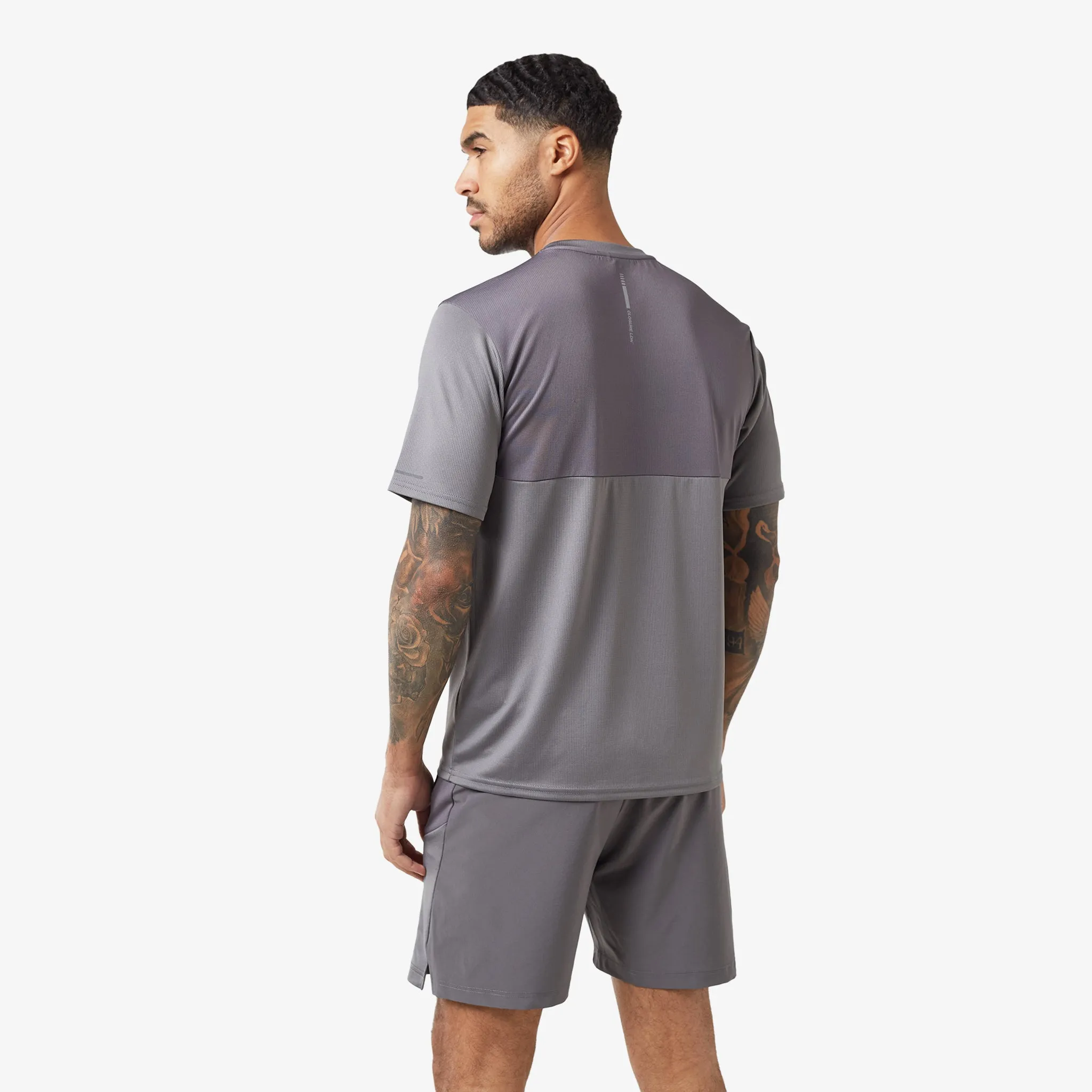 Cut & Sew Training Twinset | Grey