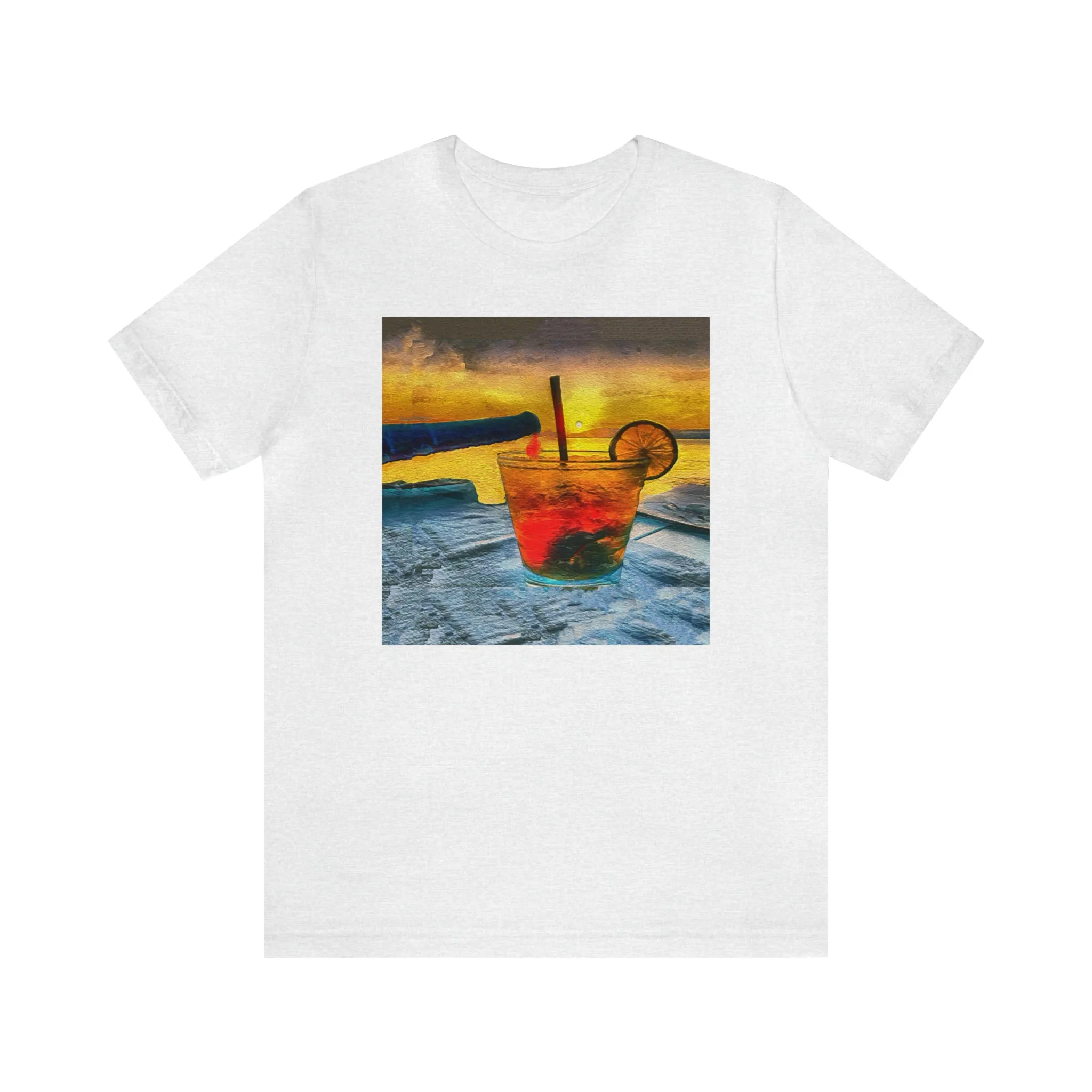 Happy Hour on Sifnos (Greece) - -  Classic Jersey Short Sleeve Tee