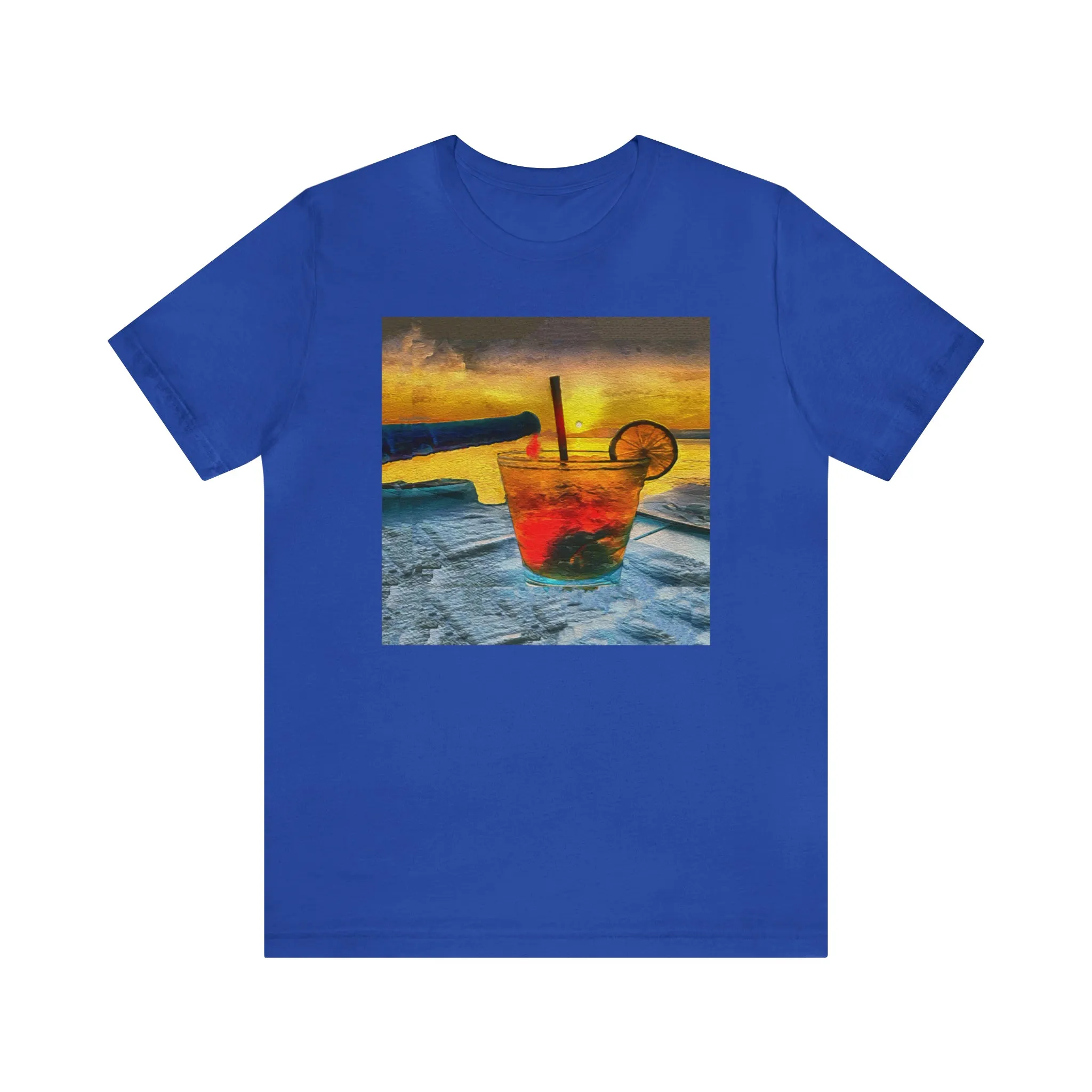 Happy Hour on Sifnos (Greece) - -  Classic Jersey Short Sleeve Tee