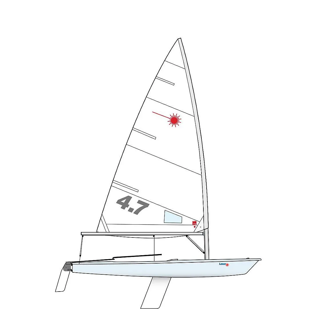 Laser XD 4.7 Boat - Composite Mast