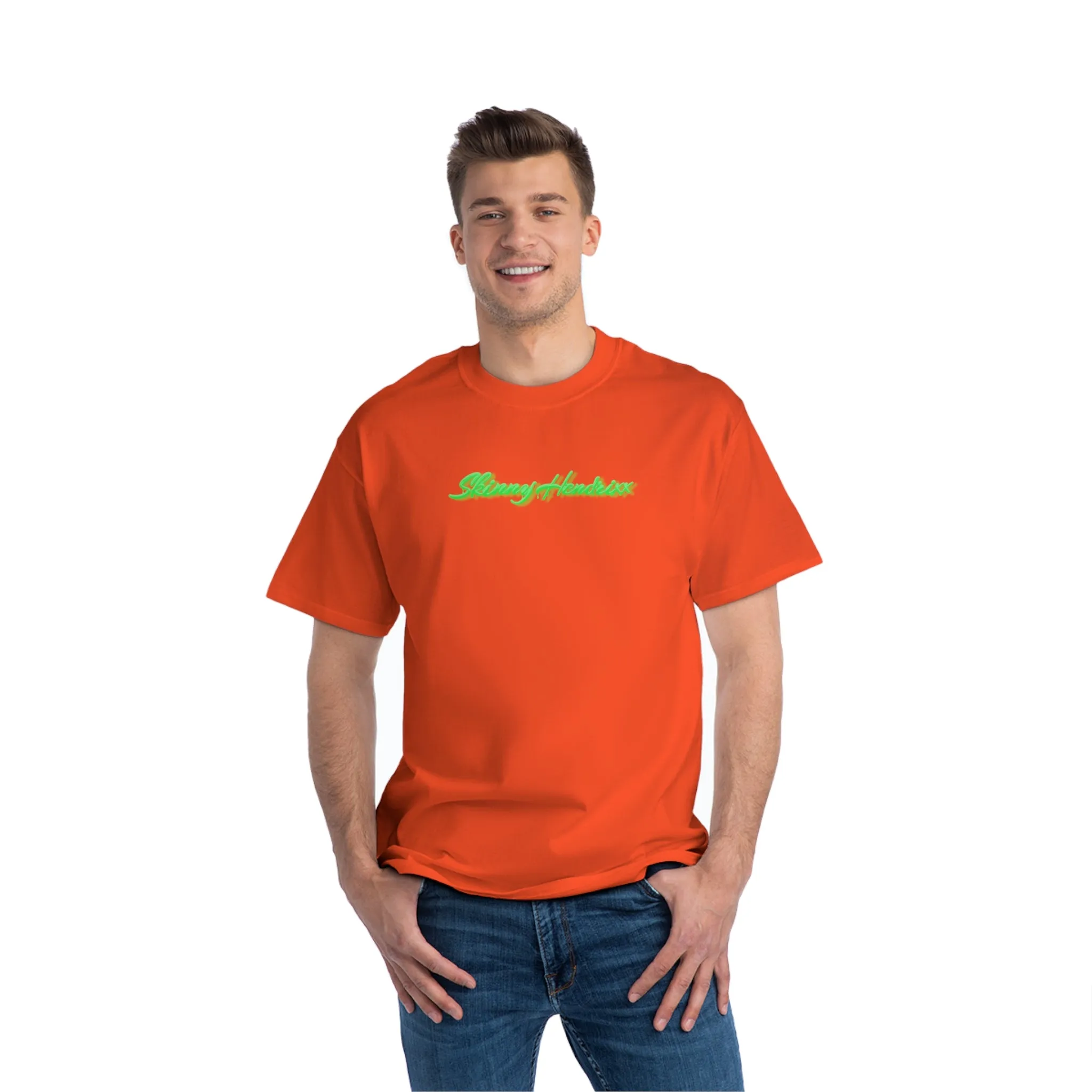 Paint Drip Neon Green Beefy-T