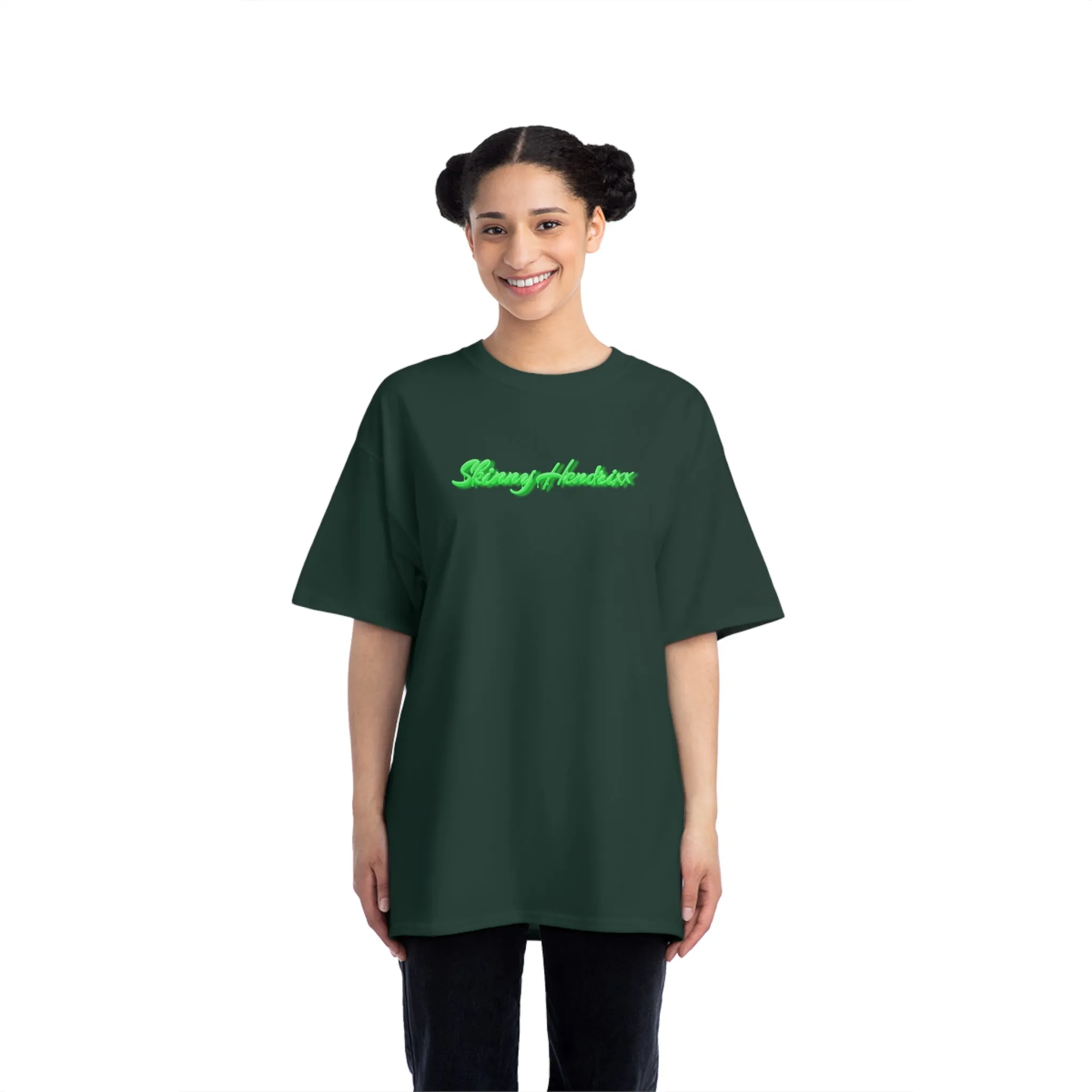 Paint Drip Neon Green Beefy-T