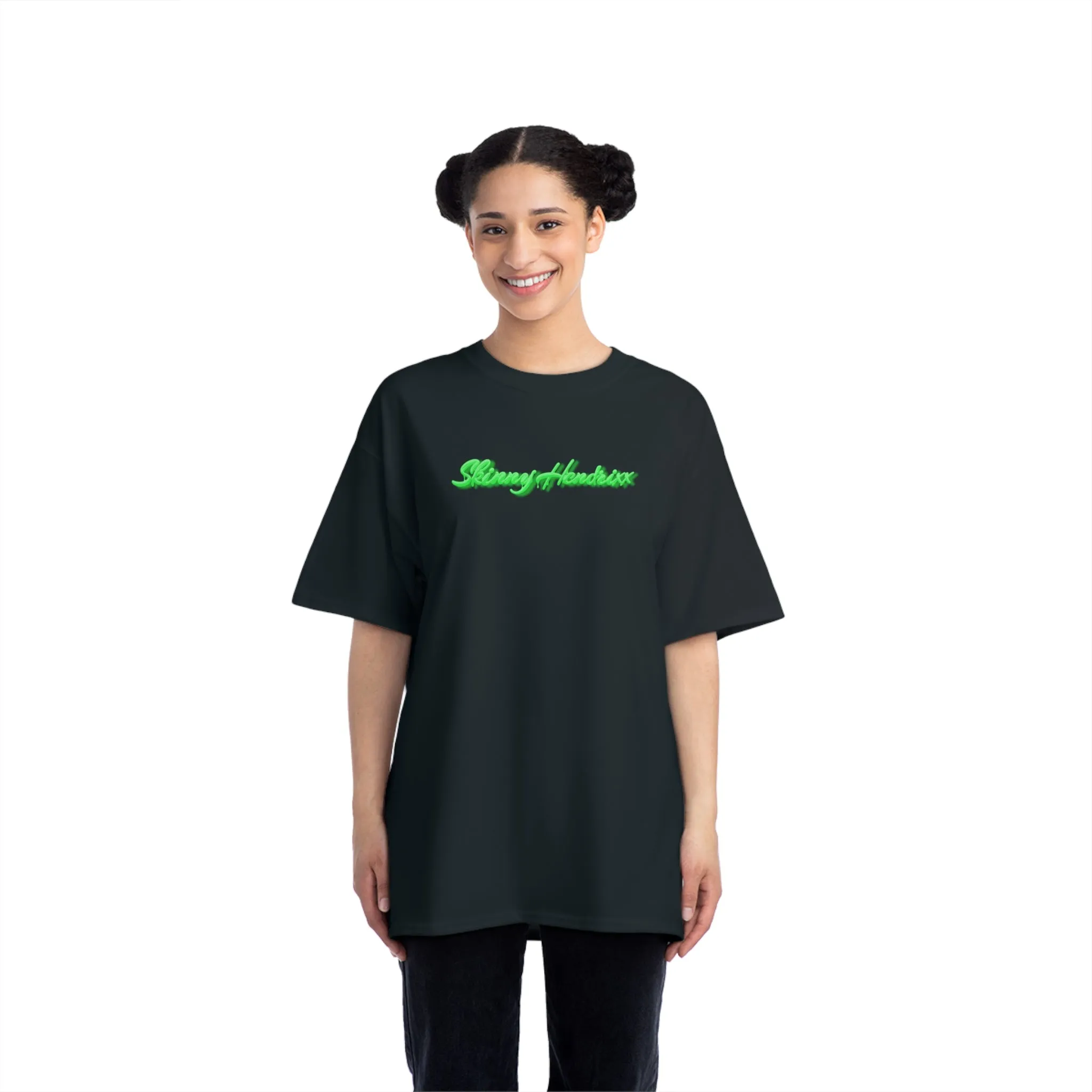 Paint Drip Neon Green Beefy-T