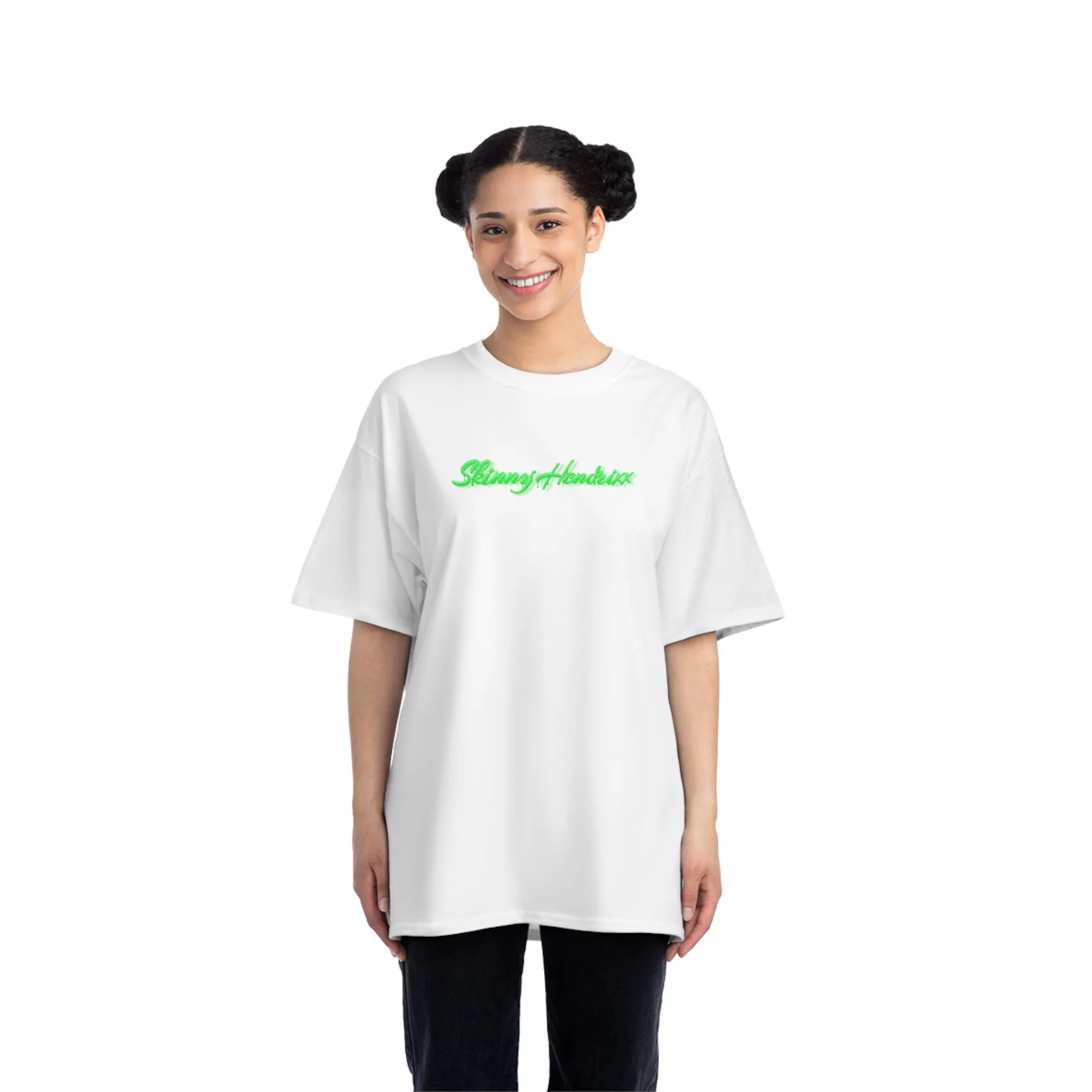 Paint Drip Neon Green Beefy-T