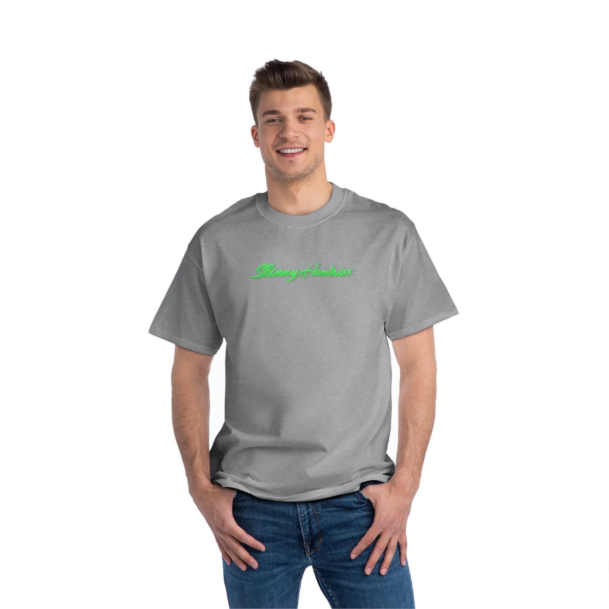 Paint Drip Neon Green Beefy-T