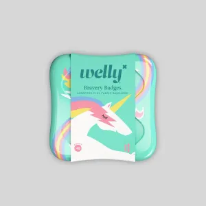 Welly Bandages, Health Kids Unicorn Assorted Flex Fabric, kid-friendly